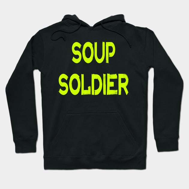 Antifa Soup Soldier Hoodie by MZeeDesigns